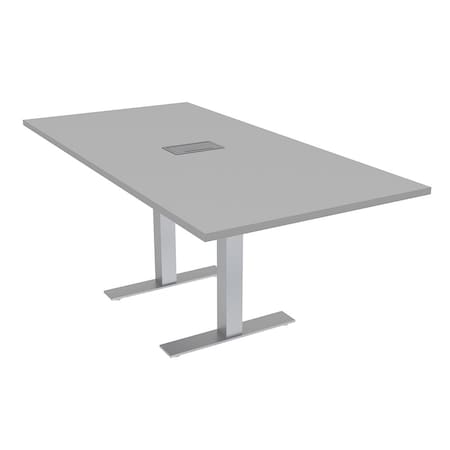 Skutchi Designs 35.5 in W, 71.5 in L, 29 in H, Engineered Wood Top, Grey HAR-REC-36x72-T-ELEC-XD01